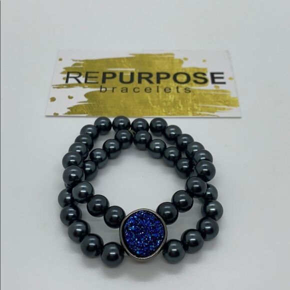 NWT Repurpose Bracelets Double Druid Bracelet - Picture 1 of 4